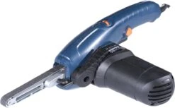 FERM EFM1001 Precisie Bandschuurmachine - 400W - 1070-1650m/min Bandsnelheid - Incl. 3 Schuurarmen, 12 Schuurvellen En Een Robuuste Opbergkoffer -WerkPro Verkoopwinkel 1200x744