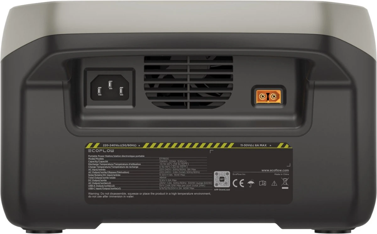 EcoFlow River 2 Portable Power Station - Powerbank - EU Uitvoering 8 EcoFlow River 2 Portable Power Station - Powerbank - EU Uitvoering - Afbeelding 6