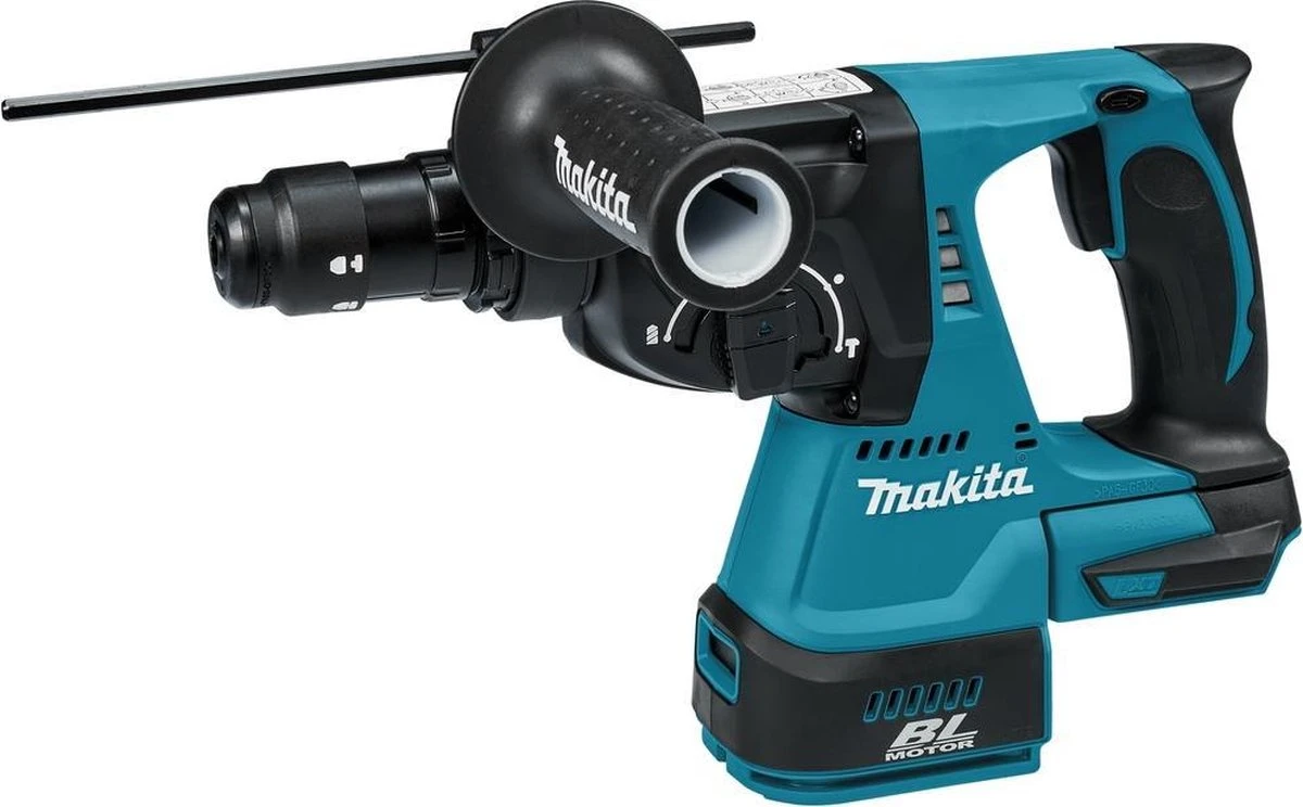 Makita DHR243Z Combihamer - 18V - Losse Body (geleverd Zonder Accu En Lader) 13 Makita DHR243Z Combihamer - 18V - Losse Body (geleverd Zonder Accu En Lader) - Afbeelding 11