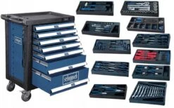 Scheppach TW1000 - Gevulde Gereedschapskar - 263-delig -WerkPro Verkoopwinkel 1200x750 12