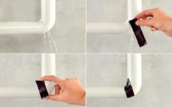 Super Sterk Waterdichte Tape - Lekkage Tape - Montage Tape - Klus & Reparatie Tape - Flextape - Montage Reparatietape Klustape - Voor Reparatie Zwembad/Badkamer/Zwembad/Tent/Lekkages - Waterbestendig - Rubber - 1,5 Meter -WerkPro Verkoopwinkel 1200x750 18