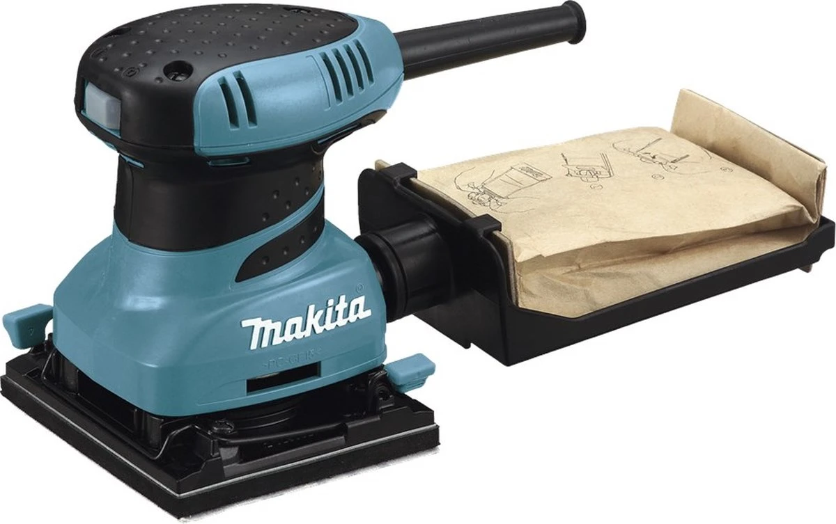 Makita BO4555K Vlakschuurmachine - 200 W - 102 X 112 Mm Schuuroppervlak 11 Makita BO4555K Vlakschuurmachine - 200 W - 102 X 112 Mm Schuuroppervlak - Afbeelding 9