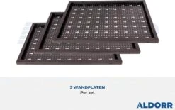 ALDORR Gereedschapswand - Aluminium Wandrek - Gereedschapsbord - Gereedschapshouder - 3 Stuks -WerkPro Verkoopwinkel 1200x755 8