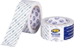 HPX Clean Removal Tape - Bevestigen Van Stucloper - 50 Mm X 33 M - Wit
