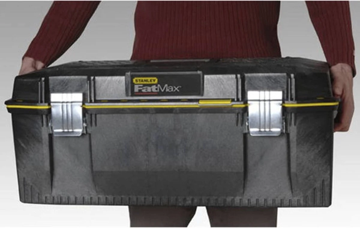 STANLEY FatMax 1-93-935 Heavy Duty Gereedschapskoffer - 28" - Uitneembare Tray 4 STANLEY FatMax 1-93-935 Heavy Duty Gereedschapskoffer - 28" - Uitneembare Tray - Afbeelding 2