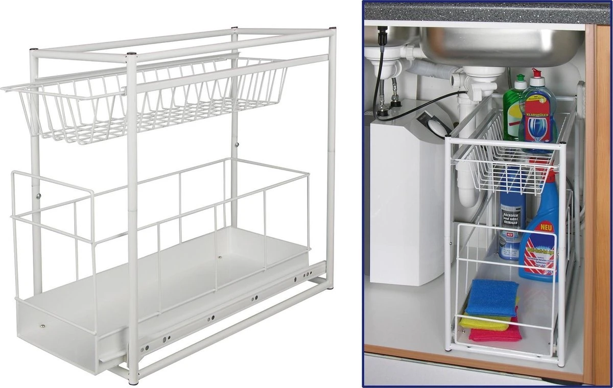 Haushalt 34045 Garden Royal - Ladekast - Wit 3 Haushalt 34045 Garden Royal - Ladekast - Wit