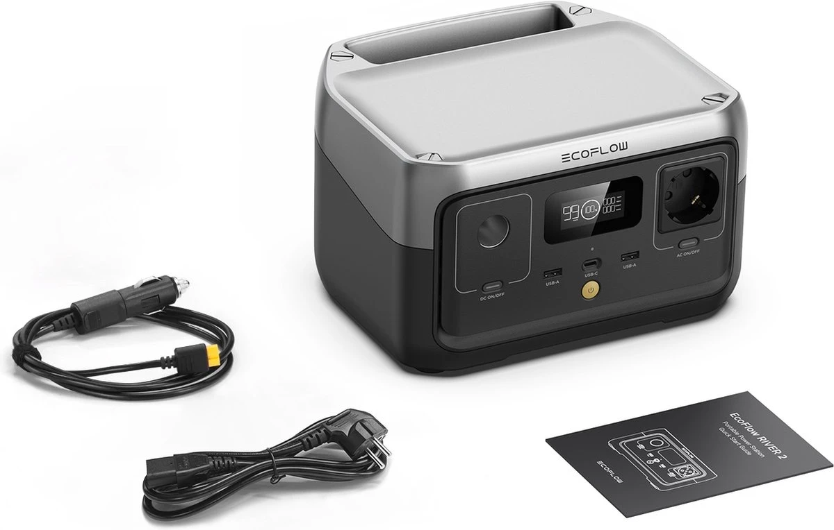 EcoFlow River 2 Portable Power Station - Powerbank - EU Uitvoering 7 EcoFlow River 2 Portable Power Station - Powerbank - EU Uitvoering - Afbeelding 5