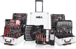 MSA - 610-Delige Gereedschapstrolley - Gevuld - Limited Metallic Edition
