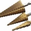 HSS Stappenboor Bit Boorset Stappen Boor Kegelboor Set 3 Delig 4-32 MM Titanium Met Opbergetui -WerkPro Verkoopwinkel 1200x777