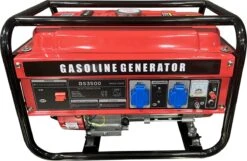 YSONIC BS3500 Benzine Generator - 2.8KW Aggreraat - 220V En 12V DC -Koperen Wikkeling
