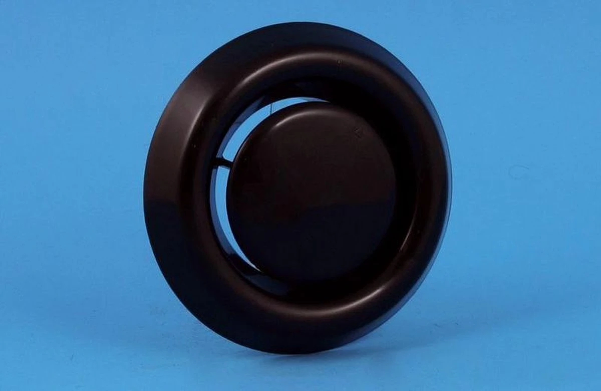 Nedco Afzuigventiel - Rond - 4 Standen - Ø 100 T/m 125 Mm - Zwart 4 Nedco Afzuigventiel - Rond - 4 Standen - Ø 100 T/m 125 Mm - Zwart - Afbeelding 2