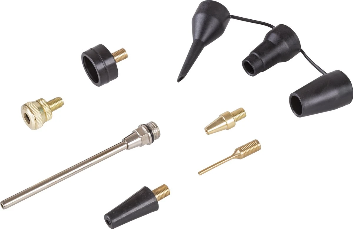 VONROC Draagbare Compressor – 1100W – 8 Bar – Olievrij – 180 L/m – Incl. 11 Accessoires 7 VONROC Draagbare Compressor – 1100W – 8 Bar – Olievrij – 180 L/m – Incl. 11 Accessoires - Afbeelding 5