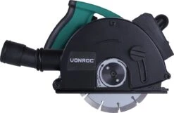 VONROC Muurfrees – Sleuvenfrees + Laser – 1700W – Ø150MM – Incl. 2 Diamantschijven & Stofzuigadapter -WerkPro Verkoopwinkel 1200x781 6