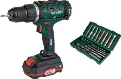 PARKSIDE Accu-schroefboormachine 20V - Toerental: 0–1400 Min⁻¹ - Max. Boordiameter: 30 Mm (hout) | 13 Mm (staal) - Inclusief Accu En Snellader - De Machine Is Inclusief Parkside 20V Accu -WerkPro Verkoopwinkel 1200x782