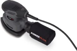 Powerplus POWE40020 Elektrische Schuurmachine - Handpalmschuurmachine - Multischuurschuurmachine - 140W - Incl. Stofopvangbox En 5x Schuurpapier -WerkPro Verkoopwinkel 1200x792