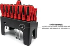 Schroevendraaierset Met Bitset - 116 Delig - Set Schroevendraaiers - Gereedschapset - Handige Opbergstand - Soft Grip - Precisie - Schroevendraaier Set -WerkPro Verkoopwinkel 1200x793 17