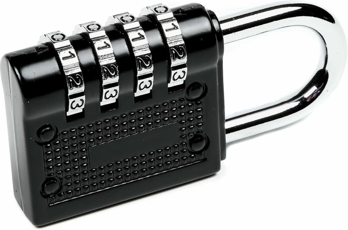 Merkloos Hangslot - Cijferslot - 80 Mm 6 Merkloos Hangslot - Cijferslot - 80 Mm - Afbeelding 4