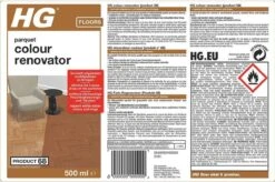 HG Colour Renovator (product 68) - 500ml - Herstelt Parket En Houten Vloeren - Camoufleert Krassen -WerkPro Verkoopwinkel 1200x795 15