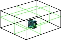 Premic Zelfnivellerende Kruislijnlaser 3D Bouwlaser – 360° Graden Roterende Laser – 4 Tot 12 Lijnen – Inclusief 2X Batterijen -WerkPro Verkoopwinkel 1200x798 16