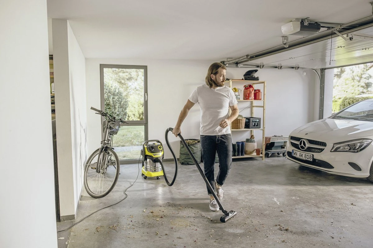 Kärcher WD 5 S V-25/5/22 Nat- En Droogzuiger - 1100W - RVS Vuilreservoir 25L - Stroomkabel 5m 6 Kärcher WD 5 S V-25/5/22 Nat- En Droogzuiger - 1100W - RVS Vuilreservoir 25L - Stroomkabel 5m - Afbeelding 4