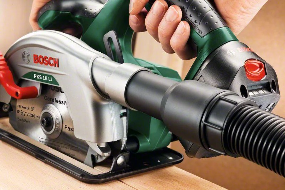 Bosch PKS 18 LI Accu Cirkelzaag - Zonder 18 V Accu En Lader 8 Bosch PKS 18 LI Accu Cirkelzaag - Zonder 18 V Accu En Lader - Afbeelding 6