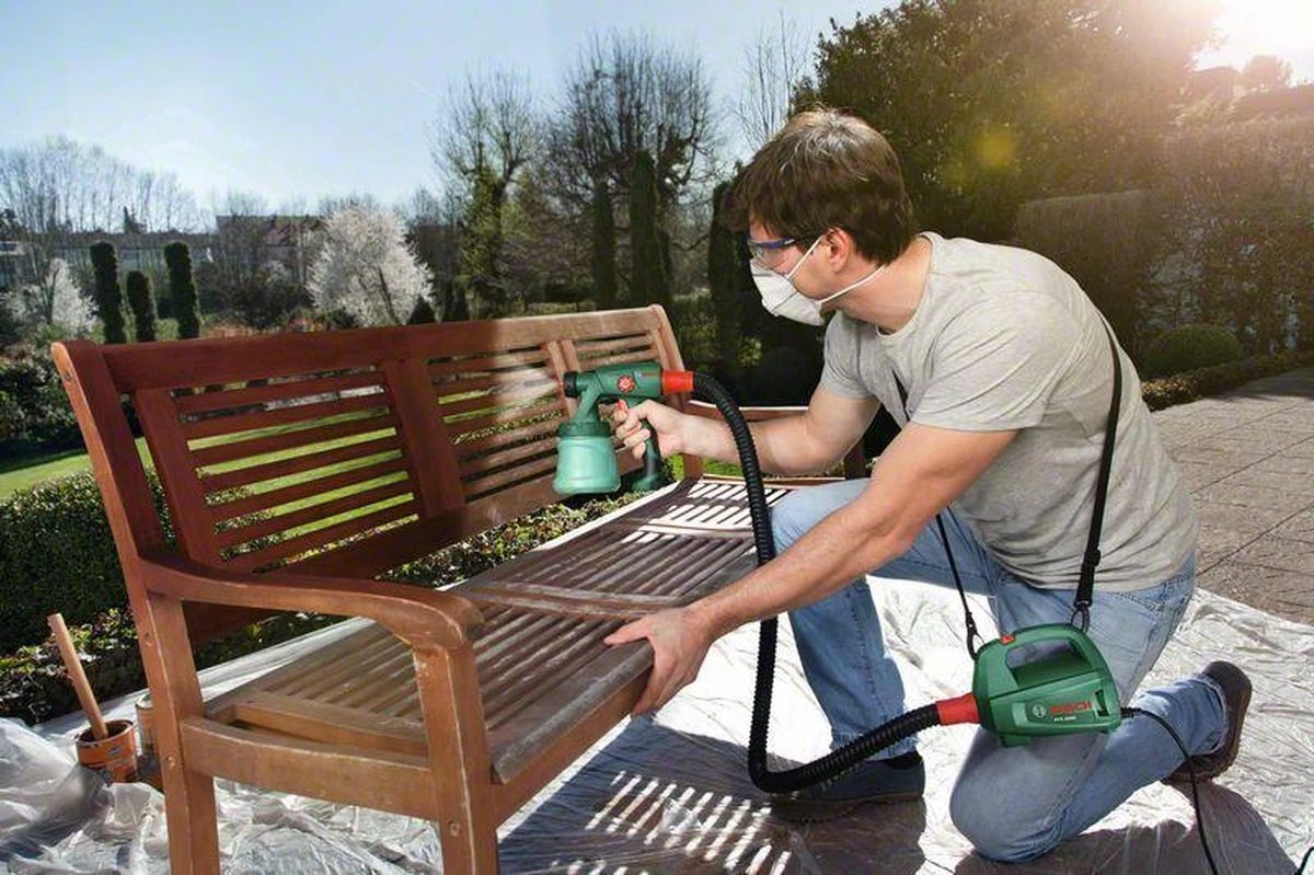 Bosch PFS 2000 Verfspuit - Op Snoer - 440 W 7 Bosch PFS 2000 Verfspuit - Op Snoer - 440 W - Afbeelding 5