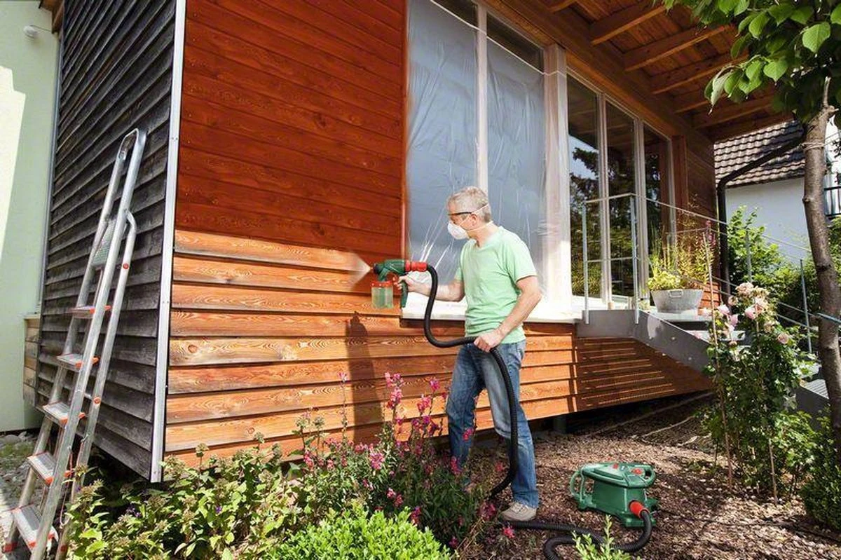 Bosch PFS 5000 E Verfspuit - Op Snoer - 1200 W 6 Bosch PFS 5000 E Verfspuit - Op Snoer - 1200 W - Afbeelding 4