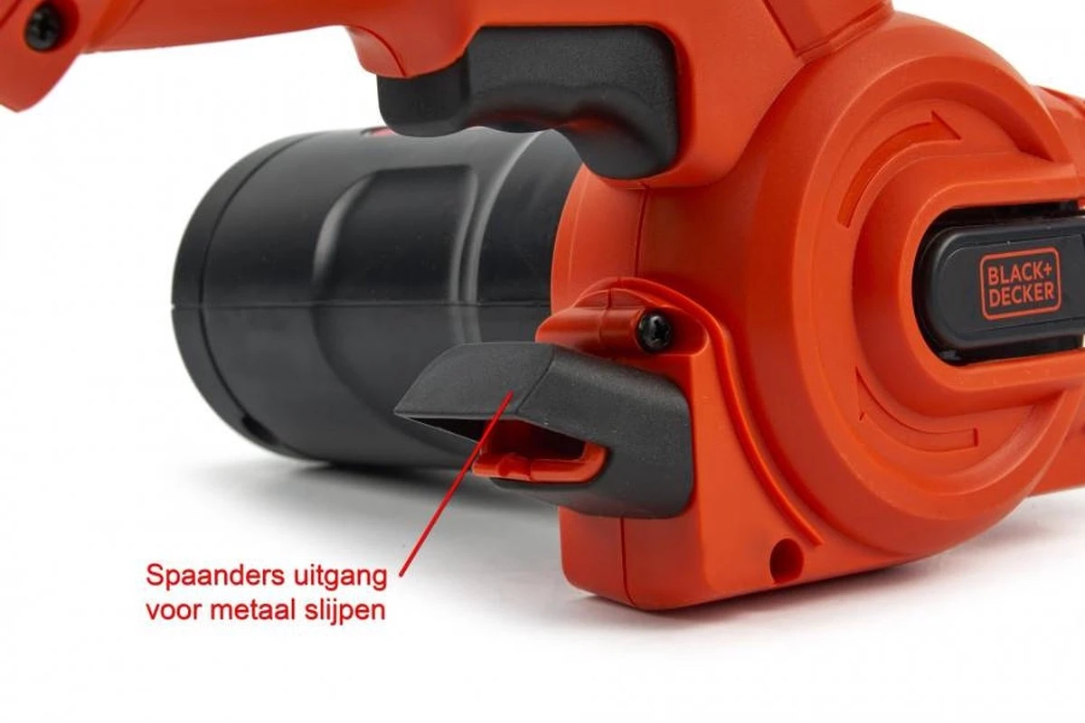 Black & Decker BLACK+DECKER KA900E-QS Bandschuurmachine - 350W - Powerfile Met Cyclonic Action Stofopvang 5 Black & Decker BLACK+DECKER KA900E-QS Bandschuurmachine - 350W - Powerfile Met Cyclonic Action Stofopvang - Afbeelding 3