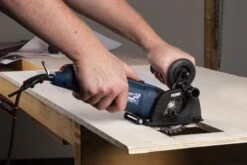 FERM Invalzaag/Mini-cirkelzaag - 500W - Ø85mm - Variabele Snelheden - Incl. 3 Zaagbladen, Stofzuiging Adapter En Opbergkoffer -WerkPro Verkoopwinkel 1200x800 215