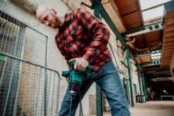 VONROC Verf / Cementmenger – 1200W – Soft Start – 3m Rubberen Kabel – Incl. Roerstaaf 120x600MM -WerkPro Verkoopwinkel 1200x800 317