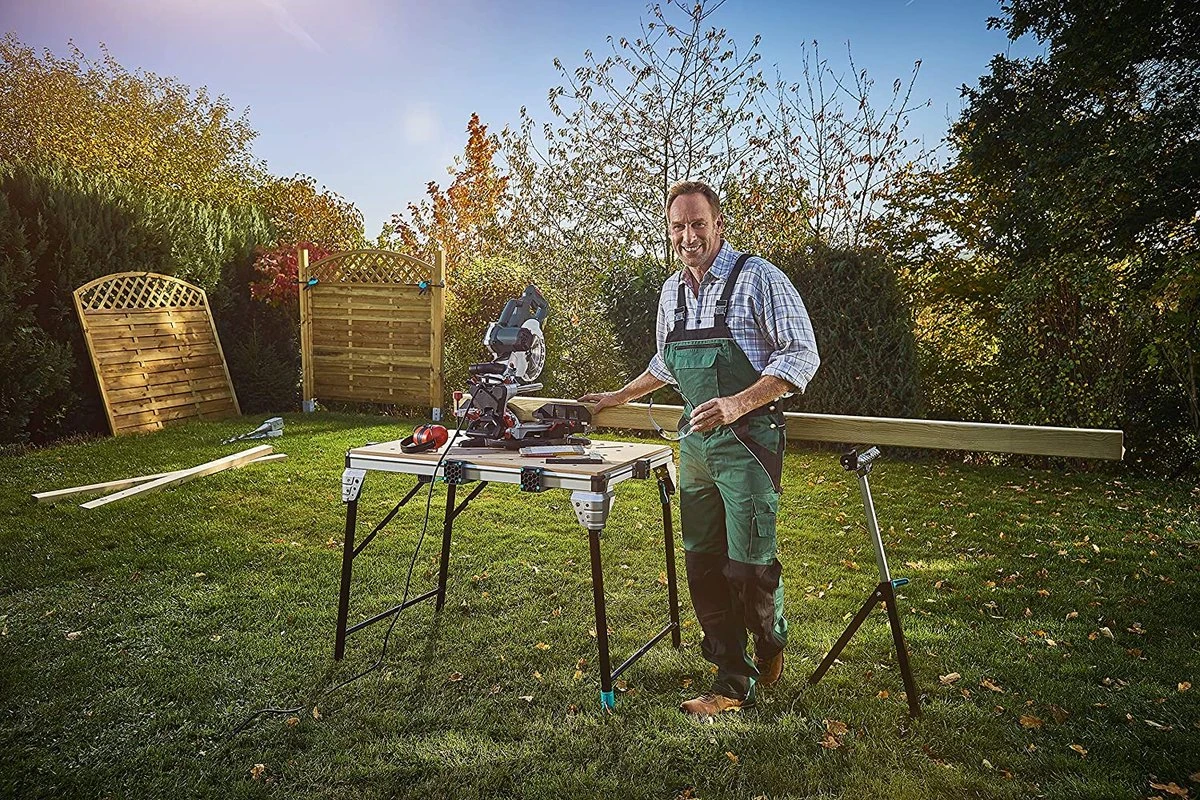 Wolfcraft - MASTER Work 1600 - Werkbank - Werktafel Inklapbaar - Machinetafel Opvouwbaar - De Mobiele Werkbank - 6909000 - 10 JAAR GARANTIE 9 Wolfcraft - MASTER Work 1600 - Werkbank - Werktafel Inklapbaar - Machinetafel Opvouwbaar - De Mobiele Werkbank - 6909000 - 10 JAAR GARANTIE - Afbeelding 7