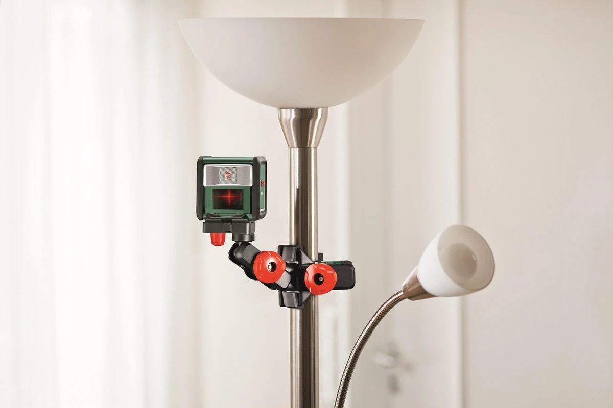 Bosch Kruislijnlaser Quigo LlI (Alkaline (2x LR03/AAA), Statief MM 2 En Adapter Plaat) 5 Bosch Kruislijnlaser Quigo LlI (Alkaline (2x LR03/AAA), Statief MM 2 En Adapter Plaat) - Afbeelding 3