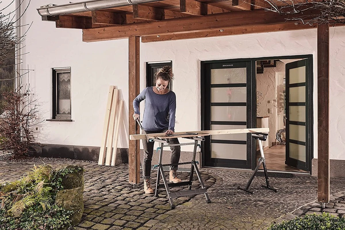 Wolfcraft - MASTER 650 ERGO - Verstelbare Werkbank - Werktafel Met Bankschroef - Klemtafel Inklapbaar - Opvouwbaar - 6870000 - 10 JAAR GARANTIE 6 Wolfcraft - MASTER 650 ERGO - Verstelbare Werkbank - Werktafel Met Bankschroef - Klemtafel Inklapbaar - Opvouwbaar - 6870000 - 10 JAAR GARANTIE - Afbeelding 4