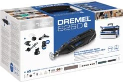 Dremel 8260 Multitool - Met 2x 12 V Accu's - 65 Accessoires, 5 Hulpstukken En Bluetooth-connectiviteit 28 Dremel 8260 Multitool - Met 2x 12 V Accu's - 65 Accessoires, 5 Hulpstukken En Bluetooth-connectiviteit -WerkPro Verkoopwinkel 1200x801 1