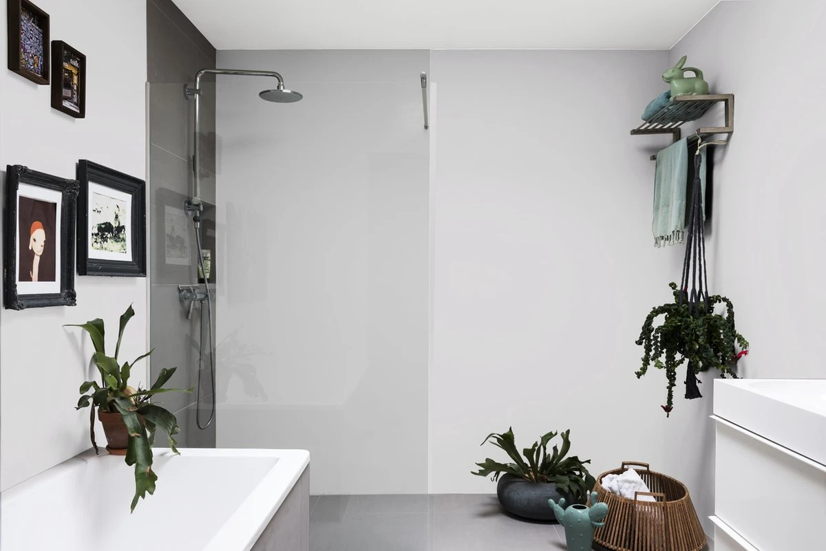 Flexa Strak Op De Muur Muurverf - Mat - 2,5 Liter - Licht Grijs 4 Flexa Strak Op De Muur Muurverf - Mat - 2,5 Liter - Licht Grijs - Afbeelding 2