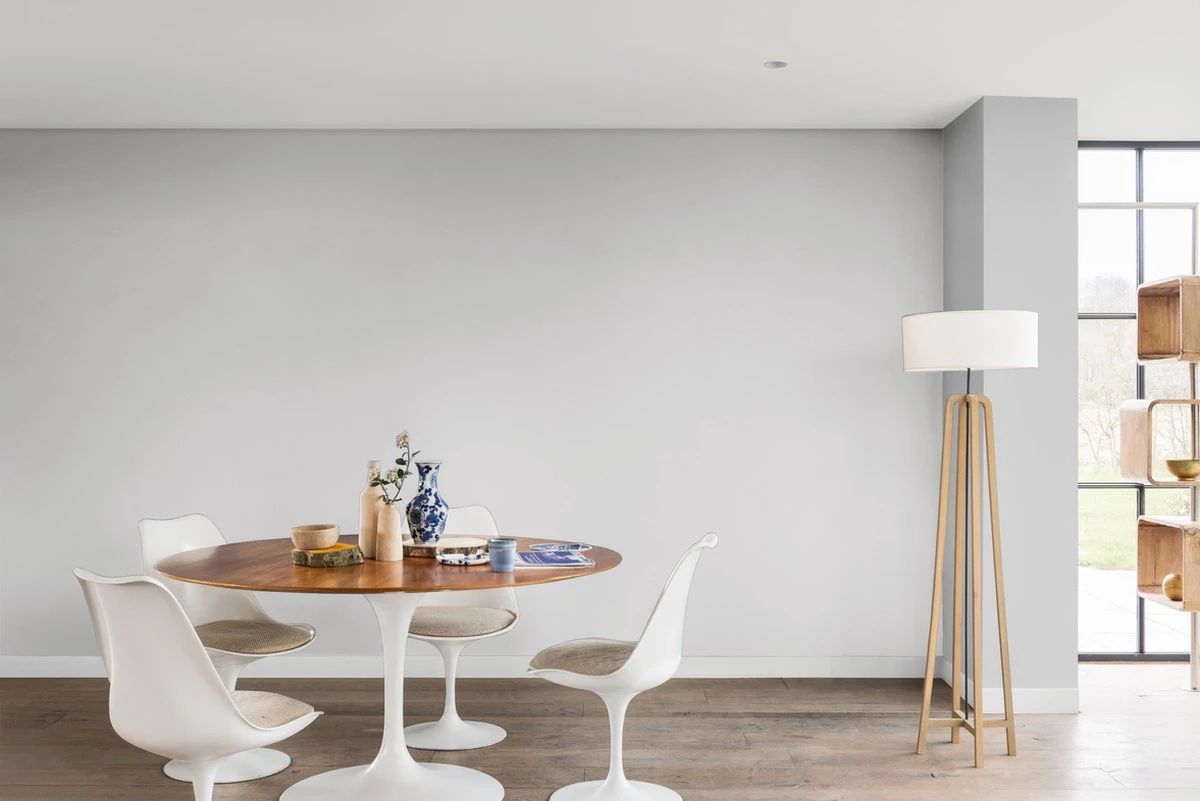 Flexa Strak Op De Muur Muurverf - Mat - 2,5 Liter - Licht Grijs 10 Flexa Strak Op De Muur Muurverf - Mat - 2,5 Liter - Licht Grijs - Afbeelding 8