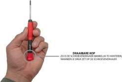 Schroevendraaierset Met Bitset - 116 Delig - Set Schroevendraaiers - Gereedschapset - Handige Opbergstand - Soft Grip - Precisie - Schroevendraaier Set -WerkPro Verkoopwinkel 1200x804 44