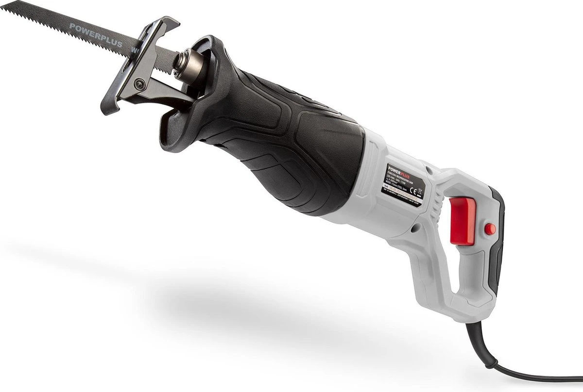 Powerplus POWC2060 Reciprozaag - Elektrische Schrobzaag - 710W - Compact En Met Snelwisselsysteem - Incl. 2 Zaagbladen - Reciprozaagbladeren Voor Hout En Metaal 5 Powerplus POWC2060 Reciprozaag - Elektrische Schrobzaag - 710W - Compact En Met Snelwisselsysteem - Incl. 2 Zaagbladen - Reciprozaagbladeren Voor Hout En Metaal - Afbeelding 3