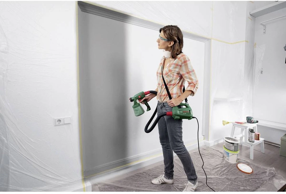 Bosch PFS 2000 Verfspuit - Op Snoer - 440 W 4 Bosch PFS 2000 Verfspuit - Op Snoer - 440 W - Afbeelding 2