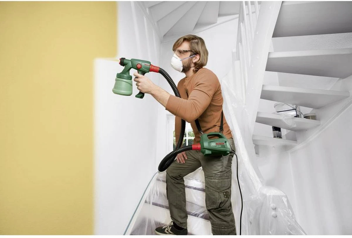 Bosch PFS 2000 Verfspuit - Op Snoer - 440 W 10 Bosch PFS 2000 Verfspuit - Op Snoer - 440 W - Afbeelding 8