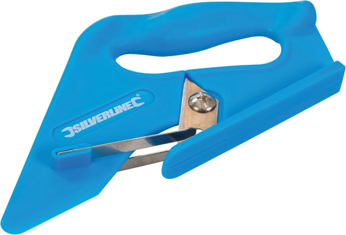 Silverline Universeel Tapijt Mes 50° Mes Hoek 4 Silverline Universeel Tapijt Mes 50° Mes Hoek - Afbeelding 2