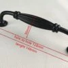 Handgreep / Keukengreep Zwart 148 Mm - Modern - Handgrepen Voor Deurtjes - Deurgreep - Meubelgreep - Handgreep Zwart- Keukengreep - Greep Zwart - Meubelbeslag - Handgrepen Kast - Meubelgrepen - Handgrepen Kast Voor Deurtjes - Inclusief Schroeven -WerkPro Verkoopwinkel 1200x816 7