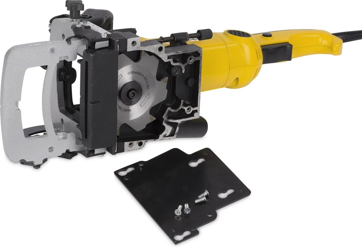 Powerplus POWX1310 Freesmachine - 900W - Lamellenfrees - Diepte En Hoogte Meter, Incl. Opvangzak 6 Powerplus POWX1310 Freesmachine - 900W - Lamellenfrees - Diepte En Hoogte Meter, Incl. Opvangzak - Afbeelding 4