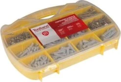 Toolland - Set Spaanplaatschroeven & Pluggen - 632 St. (HAS14) -WerkPro Verkoopwinkel 1200x817 8