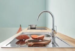 GROHE BauLoop Keukenkraan - Hoge Draaibare Uitloop - Chroom - 31368001 -WerkPro Verkoopwinkel 1200x818 10