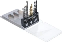 Boren Set - Houtboren - Steenboren - Metaalboren Set HSS Titanium - 2mm - 8mm - BGS50812 -WerkPro Verkoopwinkel 1200x821