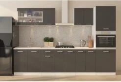 ULTRA Complete Keuken Met Ovenkolom En Werkblad Inbegrepen L 300 Cm - Matgrijs 5 ULTRA Complete Keuken Met Ovenkolom En Werkblad Inbegrepen L 300 Cm - Matgrijs -WerkPro Verkoopwinkel 1200x821 3