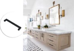 Handgreep / Keukengreep Zwart 160 Mm 10 Stuks - Modern - Handgrepen Voor Deurtjes - Deurgreep - Meubelgreep - Handgreep Zwart- Keukengreep - Greep Zwart - Meubelbeslag - Greepjes - Inclusief Schroeven -WerkPro Verkoopwinkel 1200x822 8