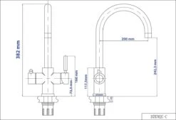Multi -Tap - Kokend Water Kraan - 3in1 - 3M Waterfilter - C-uitloop- Mat Zwart -WerkPro Verkoopwinkel 1200x823 8