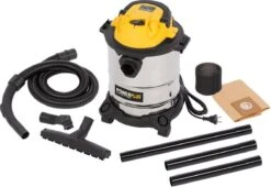 Powerplus POWX322 Alleszuiger - Nat- En Droogzuiger - 1000W - Reservoir 15L - Nat/droog - Blazer Voor Bladeren En Vuil - Incl. Blaasfunctie, Zuigslang En Vloerborstel